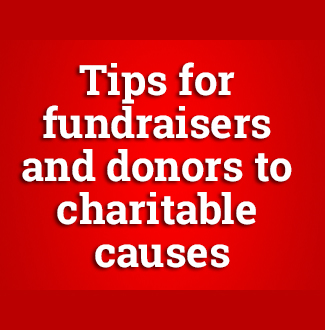 Tips for fundraisers and donors