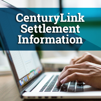CenturyLink Settlement Information